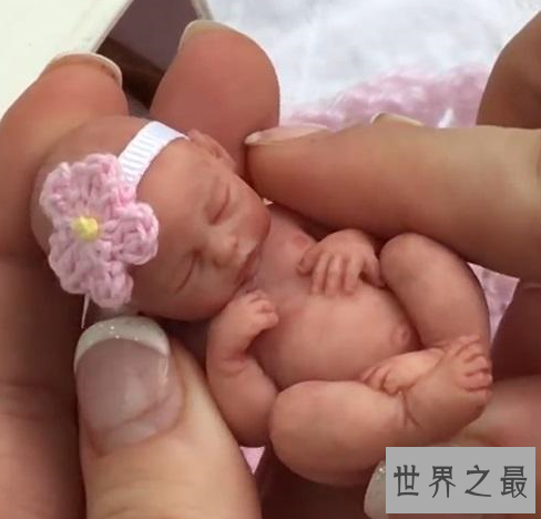世界上最小的婴儿,体重只有250克和一个鸡蛋一样重。