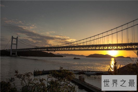 世界上最长的跨海大桥，港珠澳大桥长55公里，部份隧道位于海底