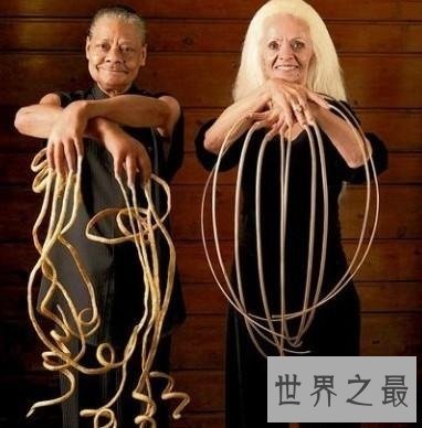 世界上最长的指甲,比女鬼的指甲还可怕!