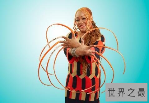 世界上最长的指甲,比女鬼的指甲还可怕!