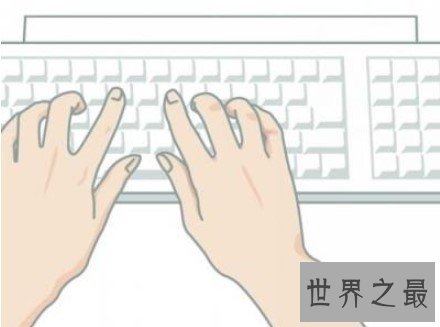 世界上打字速度最快的人,每分钟准确无误地敲下807个键!