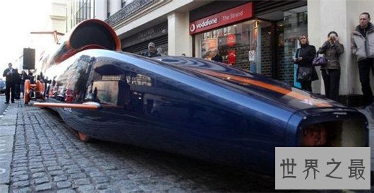 世界上最快的汽车,突破陆地极限时速达到3218km/h(超音速)