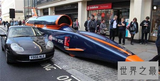 世界上最快的汽车,突破陆地极限时速达到3218km/h(超音速)