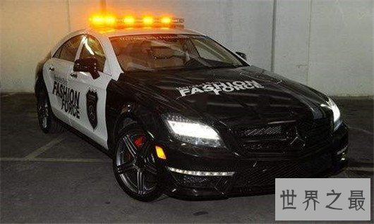 世界上最豪华的十大警车,迪拜阿斯顿马丁定制警车耗费200万美元