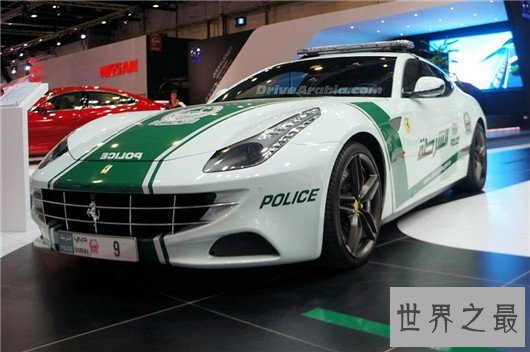 世界上最豪华的十大警车,迪拜阿斯顿马丁定制警车耗费200万美元
