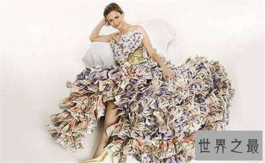 世界上最贵的婚纱 ,1000颗钻石加持(1200万美元)