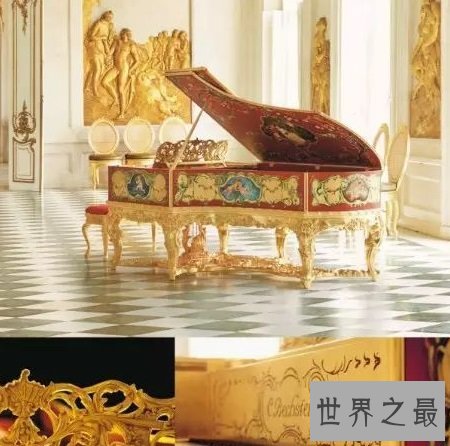 世界上最贵的十个钢琴,三百万的水晶钢琴也不如它