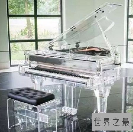 世界上最贵的十个钢琴,三百万的水晶钢琴也不如它
