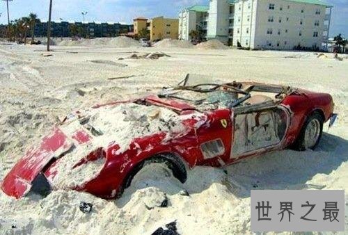 世界上最贵的车祸,损失高达数千万(14辆豪车相撞)