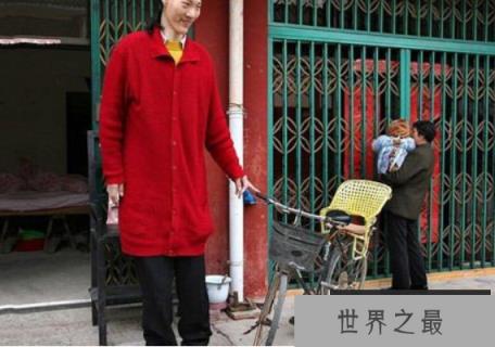 世界上最高的女人：曾金莲，身高2.48米(已去世)