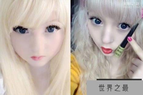 世界上最白的女人，15岁白化萝莉女王(维纳斯·巴勒莫)