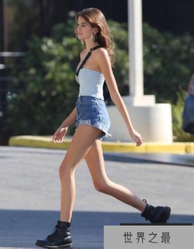 世界上腿最美的人：凯雅·杰柏，超长美腿配超凡气质(惊艳)