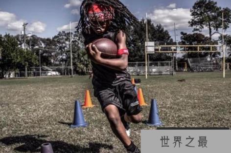 世界上跑的最快的男孩 百米12.48秒打破世界纪录(7岁小男孩)