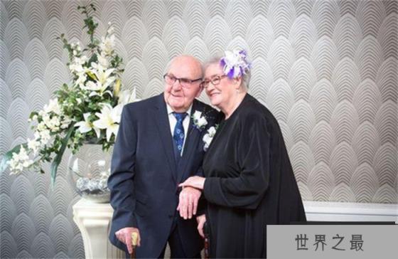 世界上最老的新婚夫妇 年龄加起来快188岁(英国夫妇)