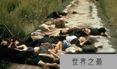 越南美莱村惨案，美军屠杀568名村民