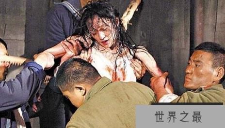 古代女子酷刑绳刑，用粗麻绳肆虐下体(周迅风声绳刑图片)