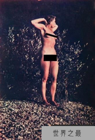 希特勒最爱的情妇，伊娃布劳恩罕见祼照曝光(被收藏家收藏)