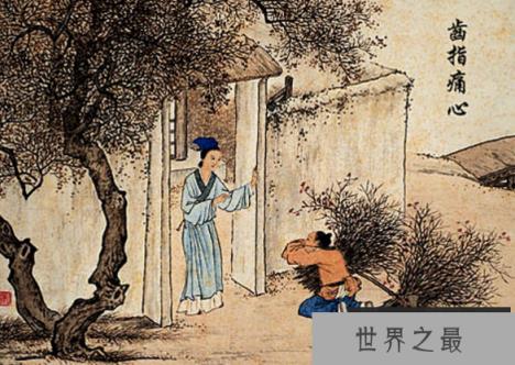 二十四孝故事之啮指痛心，母子连心的孝行故事(图1)