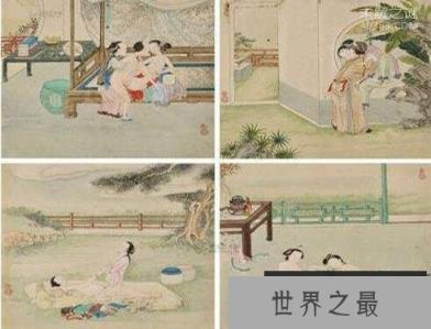 唐玄宗与杨贵妃的春宵秘戏图：爱爱的场景旁边竟有两宫女