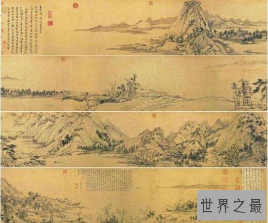 中国十大传世名画排行榜 中国古代十大名画欣赏