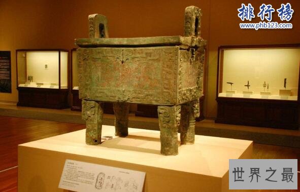 中国十大镇国之宝排名,司母戊鼎可买下一个省