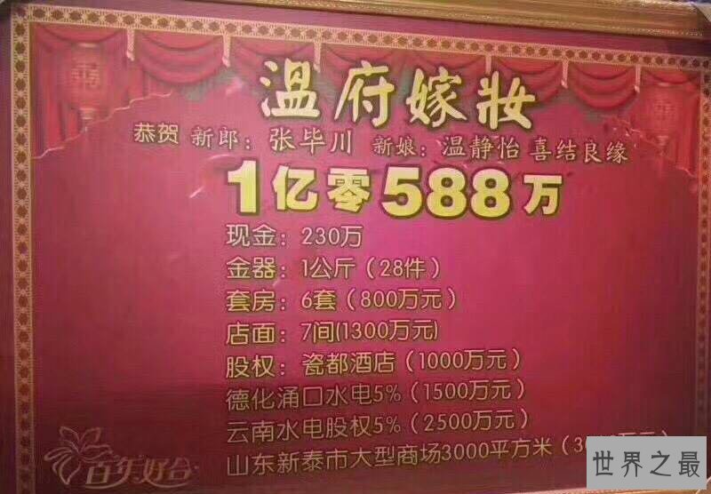 全国最大的婚礼：温州汤臣一品酒店一亿婚礼