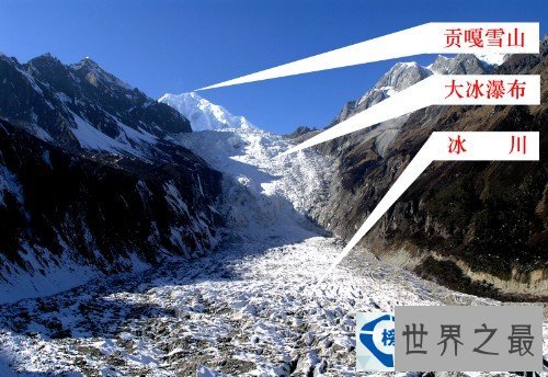 中国最大的冰瀑布