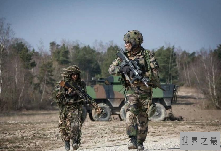 世界最强的十大陆军 中国陆军位列第三，德军最强大