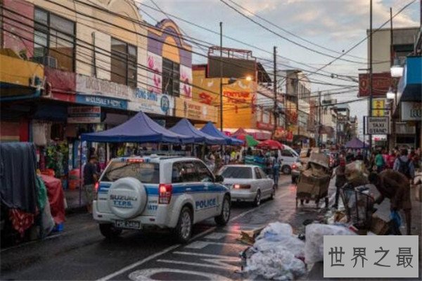 世界十大最乱国家 牙买加失业率极高,人命在危地马拉轻如蝼蚁
