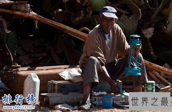世界上最落后的十个国家：津布巴韦人均收入仅0.1美元