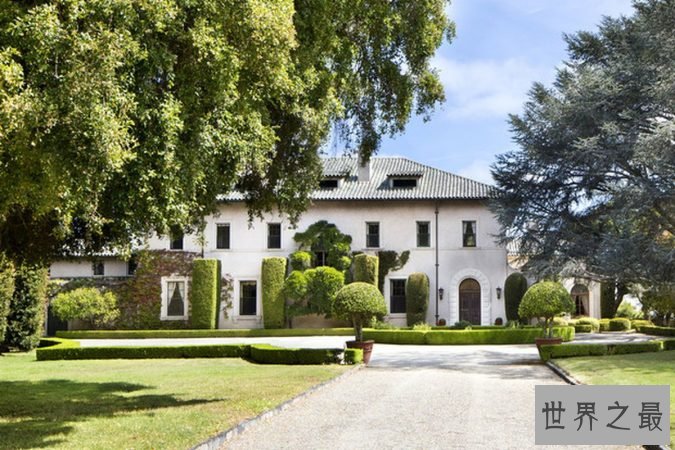 美国十大最豪华的豪宅 赫斯特城堡4亿美元，第二买房送布加迪