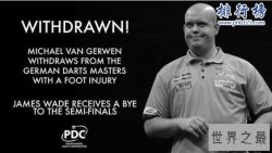 2018世界飞镖选手排名，第1共获1450.9万人民币