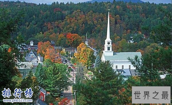 美国最穷的州:佛蒙特州,GDP总量1978.7亿元(相当于中国三线城市)