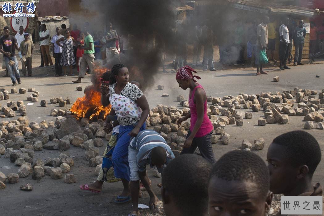 世界最穷的国家排名2018:津巴布韦十亿只能买个鸡蛋(人均gdp0.1美元)