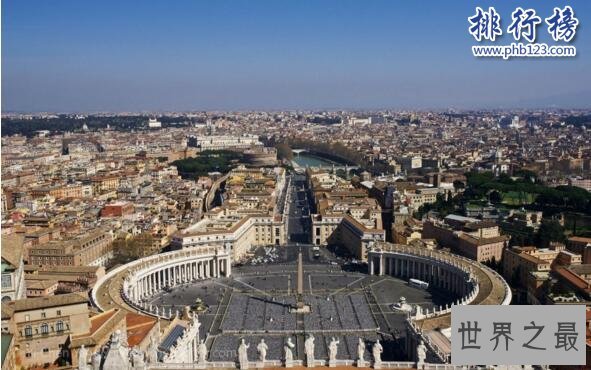 世界上人口最少的国家:梵蒂冈仅有800人(人均GDP8.1万美元)