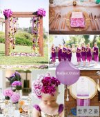 世界上最美的婚礼配色 给新娘一个浪漫的婚礼