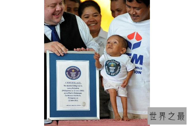 世界十大矮小人 最高只有72.4厘米，第一创下吉尼斯纪录