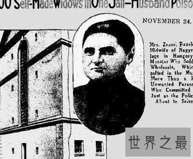 世界十大职业女杀手排行榜：伊丽莎白·巴托里被称为血腥伯爵夫人