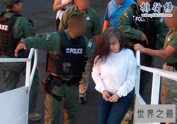 全球最危险十大女罪犯，世界第一女毒枭劳迪亚上榜