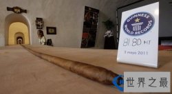 世界上最长的雪茄：81.80米
