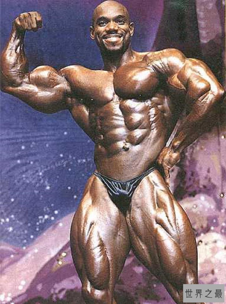 全球十大肌肉巨汉 罗尼·库尔曼至今无对手