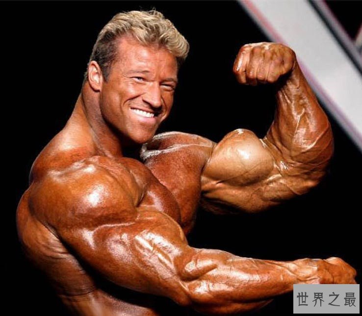 全球十大肌肉巨汉 罗尼·库尔曼至今无对手