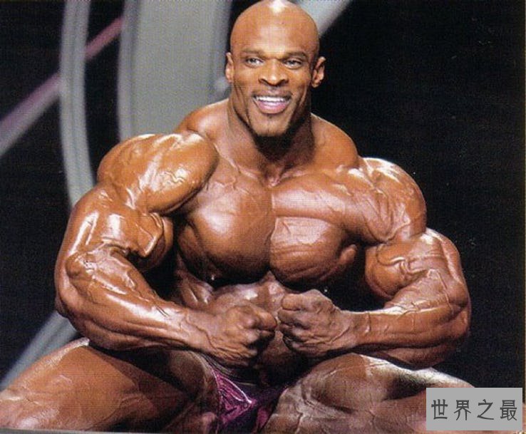 全球十大肌肉巨汉 罗尼·库尔曼至今无对手