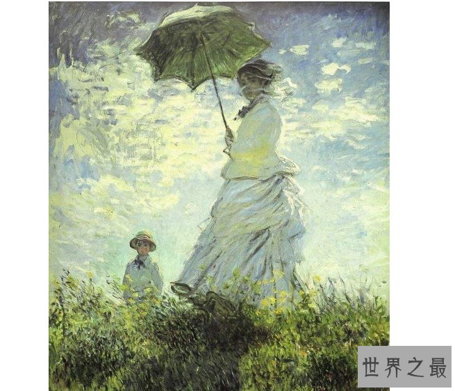 莫奈十大名画，印象派名画作品欣赏每一幅都十分名贵