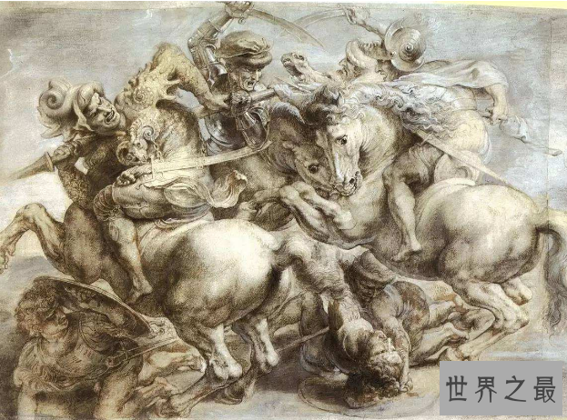 达芬奇十大名画，第一是最宝贵的名画技艺精湛让人佩服