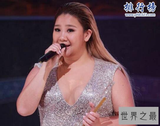 世界上最胖的女歌手:沈殿霞208斤,女儿郑欣宜180斤