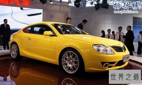 国产最便宜的跑车：吉利美人豹售价低至6.98万