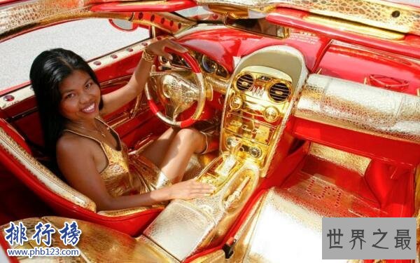 世界上最贵的改装车排行榜：纯黄金劳斯莱斯幻影，还可防AK47子弹