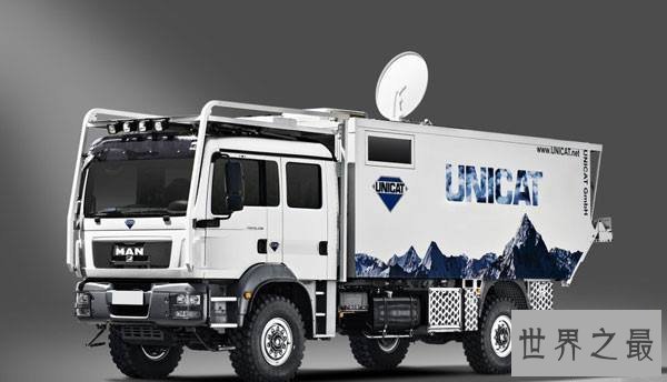 世界上最贵的越野房车:UNICAT TC59售价8000万(全球旅行毫无压力)