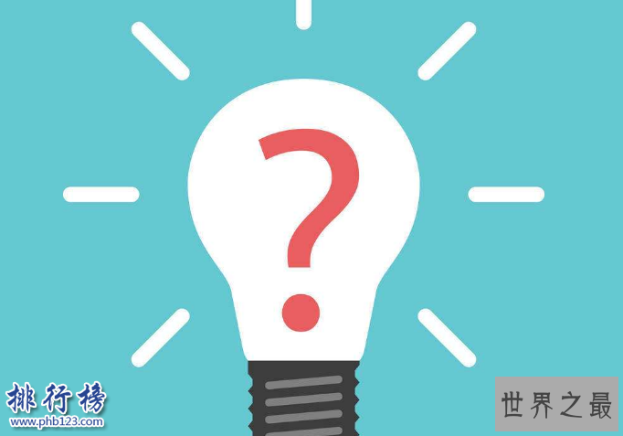 　　导语：智商就是IQ其中包括思维应变能力和观察能力等，智商的高低是通过智力来体现的。今天排行榜123网小编为大家盘点了世界十大智力难题，一起来解答一下看你能做出几道题。  　　世界十大智力难题  　　十、一毛钱一个桃 三个桃胡换一个桃 你拿 1 块钱能吃几个桃?  　　九.一个商人骑一头驴要穿越1000公里的沙漠去卖3000根胡萝卜回来。已知驴一次性可驮1000 根胡萝卜，但每走1公里又要吃掉1根胡萝卜。那么问题来了商人最多可卖出多少胡萝卜?  　　八.这是一个考验智商的难题那么问题来了，如果3个人一桌多了2个人，如果5个人一桌多了4个人，7个人一桌多6人9个人一桌多多8个人，如果11人一桌正好一桌人，那么请问这个屋里有多少个人呢?  　　七、一个小偷被警察发现了小偷就一直跑，前面有条河宽12米，河在小偷和警察之间有棵树高12米，树上的叶子都掉光了小偷围着6米的围脖那么小偷怎么逃跑过河?  　　六、一个人准备去买餐具到了餐具店后发现自己的钱之够买21个叉子和21把勺子，或者买28把小刀。但是她如果买的数量不一样就无配成一套所以只能买同样数量的，并且还要身上的钱刚好够用，如果是你该怎么办呢?  　　五、有一口井大概有7米深，一只蜗牛从井底往上爬白天爬3米晚上往下坠2米那么请问蜗牛几天能从井里爬出来?这是世界十大智商难题，答得出来算你厉害。  　　四、一个清洗工在清洗25楼的窗户突然掉下去了，他没有做任何安全保护措施留下也没有缓冲设备但是他却安全无事那么这是为什么呢?  　　三、有一种东西你用右手可以抓住但是左手抓不住，请问这是什么东西?  　　二、一个杀人犯被判处死刑但是他有3个选择就是可以进入下面3个房间分别是熊熊大火的房间、房间有杀手拿着枪的房间、饿了几年的狮子的房间，那么哪个房间最安全呢?  　　一、一个人坐火车去邻镇看病，看完之后病全好了。回来的路上火车经过一个隧道，这个人就跳车自杀了。为什么?  　　答案在这里：  　　1、这个人从小眼睛就看不见东西他去医院治好了眼疾。他以前从来没有见过隧道一下子眼前一黑，以为自己又瞎掉了经受不住打击，所以就绝望地自杀了。这是世界十大智力难题之一，这个故事告诉我们心理素质不好的人过隧道应该带手电。  　　2、有狮子的房间，因为狮子早就饿死了。  　　3、你的左手  　　4、他正在擦窗户内侧。  　　5、需要5个白天和4个晚上才能爬出来。  　　6.他只需要买一套就可以了，正好钱就够了叉子+勺子+刀子的价格为(X/21)+(X/28)=X/12  　　7.树上叶子都掉光了，那就是到冬天了河里应该结冰了小偷可以直接从冰上逃跑。  　　8、因为X为11的倍数，即315A=11B+1，其中A，B都为整数也就是B=(315A-1)/11、(7A-1)/11为整数，解得A=8+11C最小值得8，即：X=2519这是世界十大智力难题之一超级烧脑我都绕晕了。  　　9、这个商人来回200米这么走就是吃掉1000根，只剩2000根在200米那位置。接着又走1000/3米这么推算下去将1000根拖出去吃掉所以只能卖533根  　　10、9毛钱可买9个吃完再换3个一共吃了13个手上还有1毛买了吃了只剩下两核，跟老板借来1个吃了然后就有3个核所以一共是15个。  　　结语：以上就是排行榜123网小编为大家盘点的世界十大智力难题，这些问题超级烧脑的小编只是整理其中的一些看看大家的智商能不能全部答对。